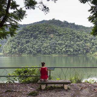 Après les séismes, les touristes sont peut nombreux au Népal. [EPA/Keystone - Narendra Shrestha]