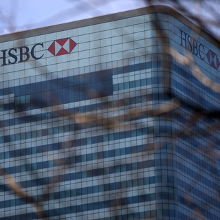 Le siège d'HSBC à Londres. [AFP - Andrew Cowie]