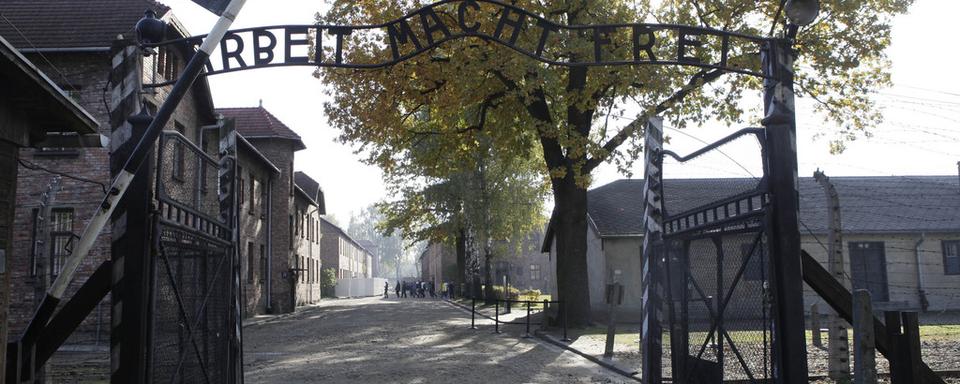 L'entrée du camp d'Auschwitz. [AP/Keystone - Czarek Sokolowski]