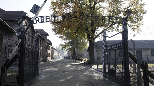 L'entrée du camp d'Auschwitz. [AP/Keystone - Czarek Sokolowski]