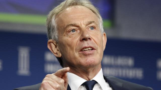Le rapport dénonce l'aveuglement de Tony Blair. [Reuters - Lucy Nicholson]
