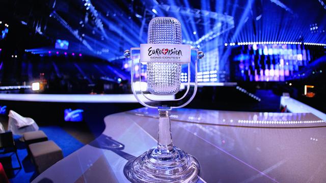 Le trophée de l'Eurosong 2014. [EBU - Thomas Hanses]