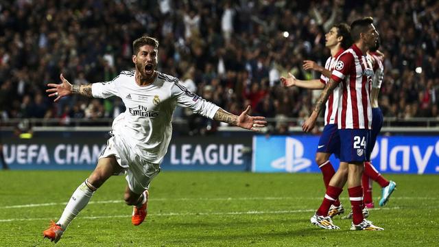 Le Real Madrid avait battu l'Atletico en finale de la Ligue des Champions l'année passée. [EPA/Jose Sena Goulao]