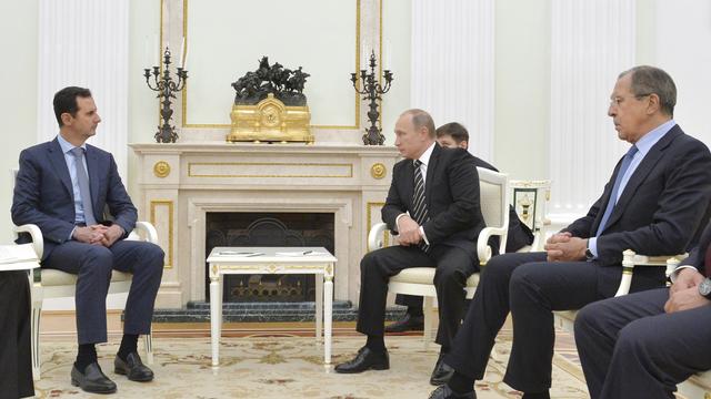 Bachar al Assad vient de visiter Moscou. [Alexei Druzhinin/RIA Novosti]