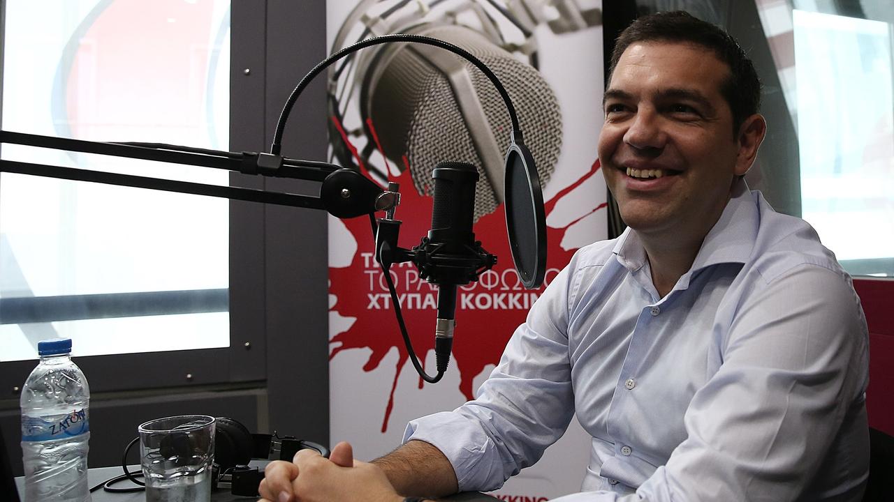 Alexis Tsipras, chef de Syriza. [Ayhan Mehmet - Anadolu Agency]
