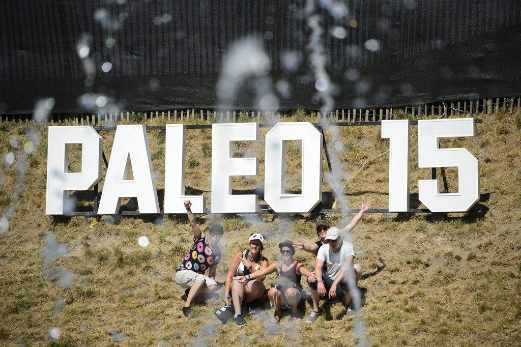 La 40e édition du Paléo festival de Nyon s'est ouvert lundi. [Keystone/EPA - Jean-Christophe Bott]
