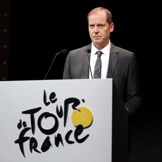 Christian Prudhomme avait présenté le Tour de France 2016 le 20 octobre à Paris. [Yoan Valat]