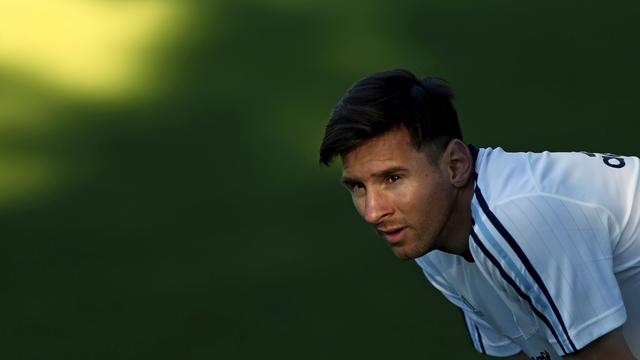 L'Argentine, ici représentée par Messi, n'a plus gagné la Copa America depuis... 1993. [Marcos Brindicci]