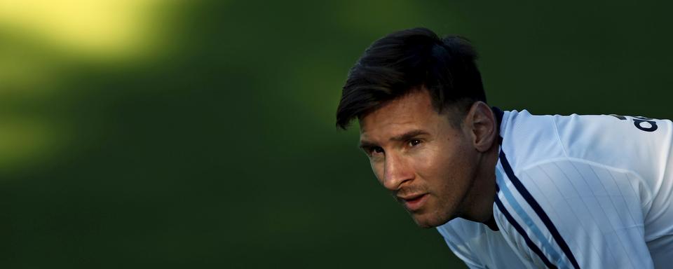 L'Argentine, ici représentée par Messi, n'a plus gagné la Copa America depuis... 1993. [Marcos Brindicci]