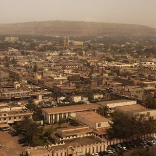 L'hôtel est situé au centre-ville de Bamako. [Joe Penney]
