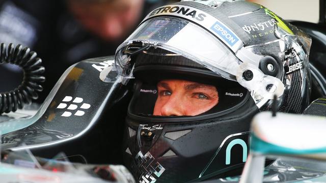 Nico Rosberg a devancé son coéquipier lors des qualifs. [Diego Azubel]