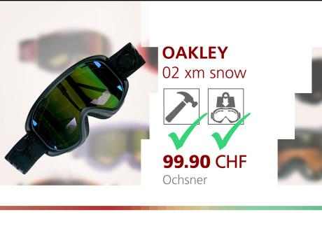Masque de ski Oakley 02 xm snow. [ABE / RTS]