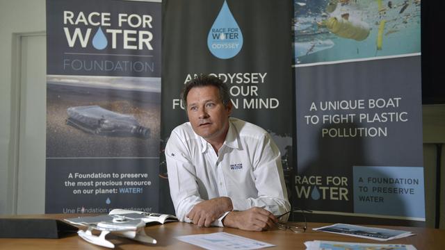 Marco Simeoni, fondateur de "Race for Water". [Sébastien Feval]