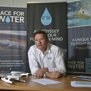 Marco Simeoni, fondateur de "Race for Water". [Sébastien Feval]