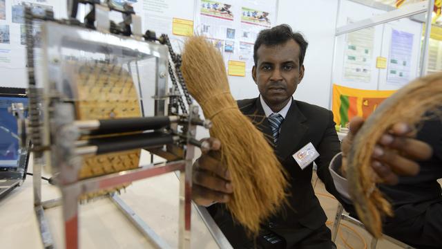 L'utile et le ludique se côtoient chaque année au Salon des inventions, où se réunissent des exposants de dizaines de pays (image de 2015).