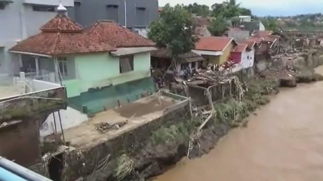 L'île de Java a été durement touchée par les intempéries.