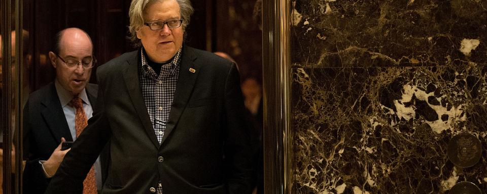 Steve Bannon est la bête noire des médias américains. [Getty Images/AFP - Drew Angerer]