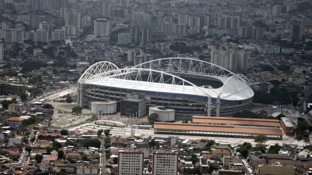 Le stade olympique à Rio de Janeiro. [AFP - Vanderlei Almeida]