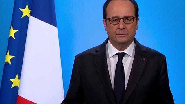 François Hollande a annoncé sa décision à 20h sur les TV nationales. [Keystone - TF1 via AP]