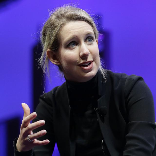 Elizabeth Holmes, fondatrice et PDG de Theranos. [AP/Keystone - Jeff Chiu]