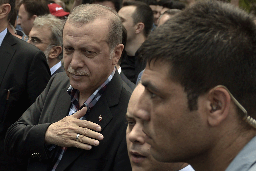 Le président turc Recep Tayyip Erdogan. [AFP - Aris Messinis]