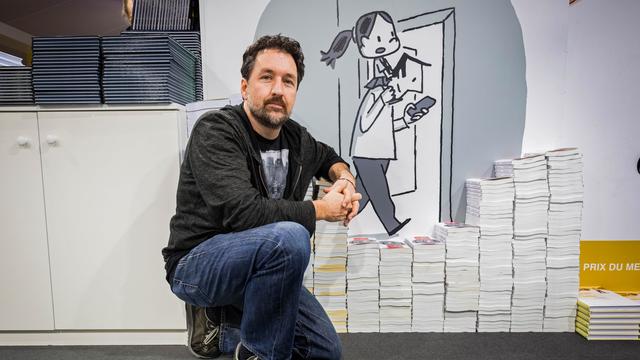 Le dessinateur québécois Guy Delisle. [AFP - Pierre Dufour]