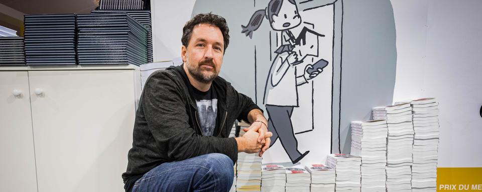 Le dessinateur québécois Guy Delisle. [AFP - Pierre Dufour]