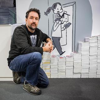 Le dessinateur québécois Guy Delisle. [AFP - Pierre Dufour]