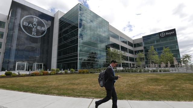 Le siège de Bayer dans le New Jersey. [AP Photo/Julio Cortez]