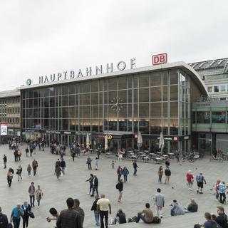 Vue de la gare centrale de Cologne, en Allemagne. [DPA/AFP - Robert B. Fishman]