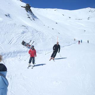 La station de Zinal accueille les meilleures skieurs de la planète pour leur préparation. [Flickr.com - zuc123]