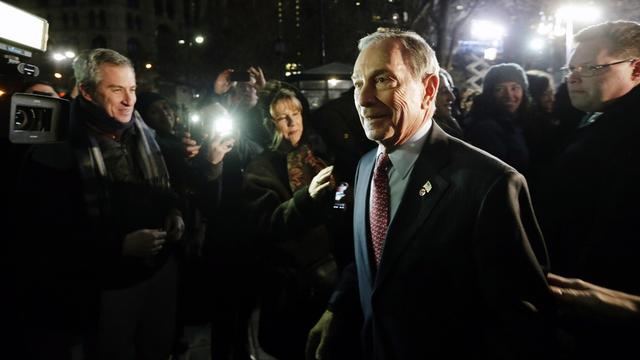 Michael Bloomberg à New York à la fin de l'année 2013. [Frank Franklin II]