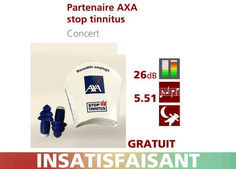 Partenaire AXA stop tinnitus. [RTS]