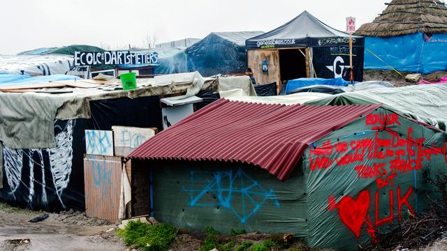 Les autorités françaises ont annoncé l'évacuation définitive de la "Jungle" de Calais. [Denis Charlet]