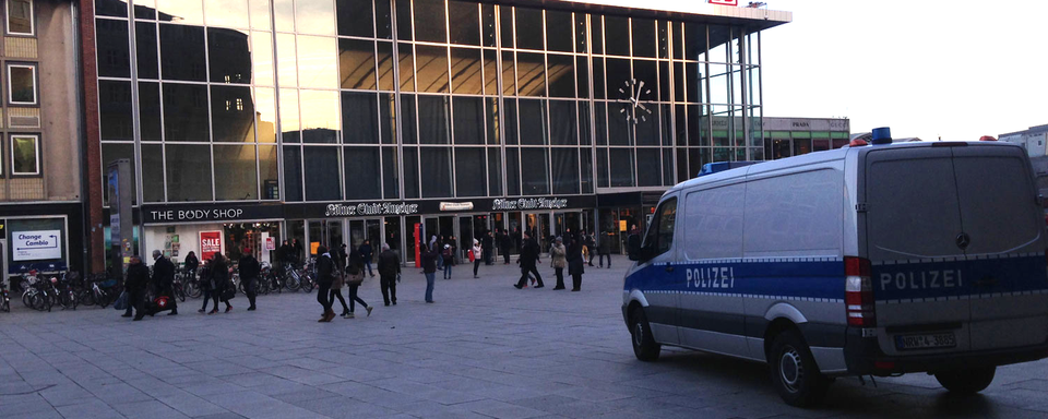 La gare centrale de Cologne. [RTS - Rouven Gueissaz]