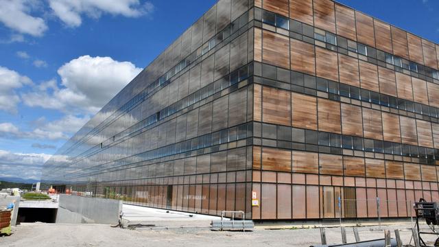 Le chantier de l'Hôpital Nord Franche-Comté. [RTS - Gaël Klein]