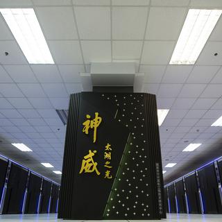 La Chine a présenté le "Sunway TaihuLight" le super ordinateur le plus rapide au monde. [Keystone - Li Xiang]