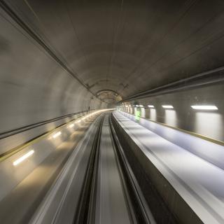 Le tunnel de base du Gothard sera le plus long au monde. [Christian Beutler]