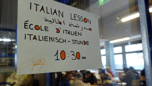 Le problème des langues est souvent soulevé dans l'accueil des migrants. [Karl Mathis]