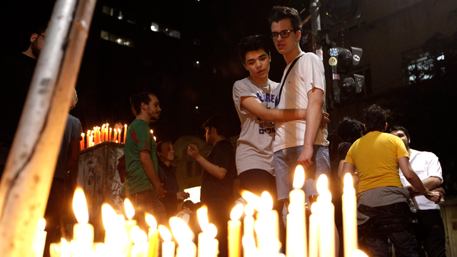 La violence contre les homosexuels sévit particulièrement au coeur des grandes villes brésiliennes, comme à Sao Paulo. [Nacho Doce]
