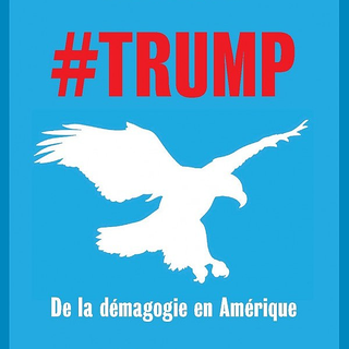 Couverture du livre "#Trump" de Stéphane Bussard et Philippe Mottaz. [Slatkine]