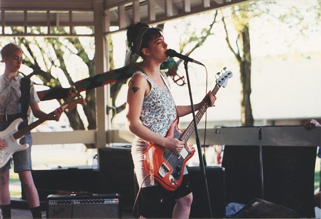 Bikini Kill, en 1991. [CC BY-SA 2.0]