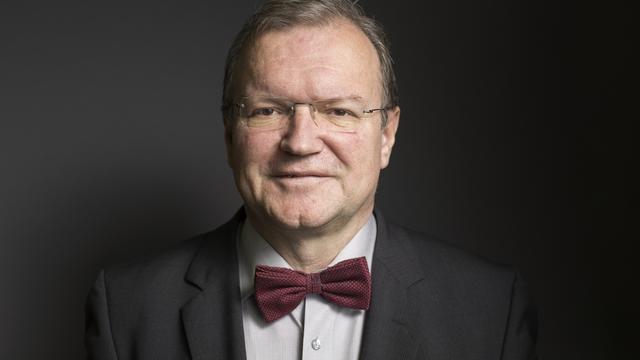 Claude Longchamp, directeur de l'institut GFS.Bern. [Keystone - Gaëtan Bally]