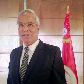 Kamel Ayadi, ministre tunisien de la Fonction publique. [RTS - Maurine Mercier]