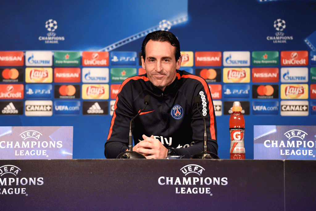 Le nouvel entraîneur du PSG, Unai Emery. [AFP - Miguel Medina]