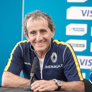 Alain Prost aux anges de ce titre en Formule E. [DPPI Media/AFP - Clement Luck]