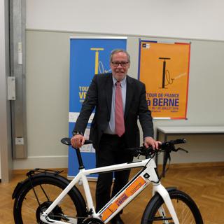 Alexander Tschäppät est prêt à accueillir le Tour de France dans sa ville. [RTS - Alain Arnaud]