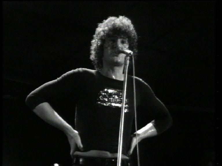 Robert Charlebois en concert en 1973. [RTS]