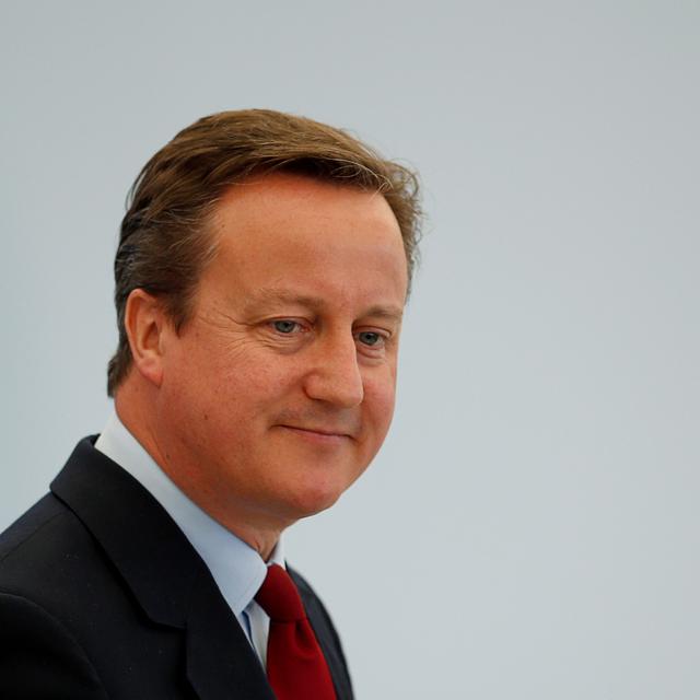 David Cameron cède sa place à Theresa May au poste de Premier ministre. [Reuters - Peter Nicholls]