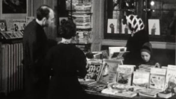 Librairie La Joie de lire à Genève en 1966 [RTS]